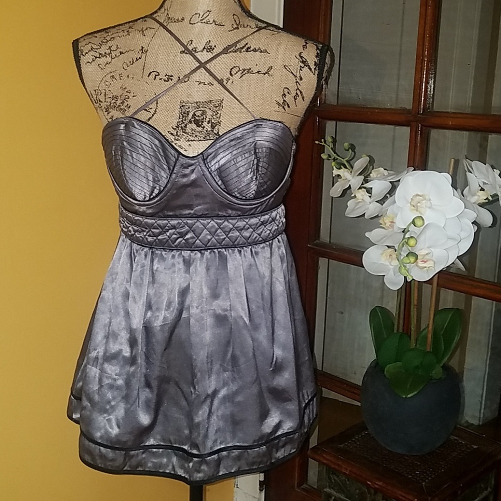 Sold----Bustier Baby Doll Top!
